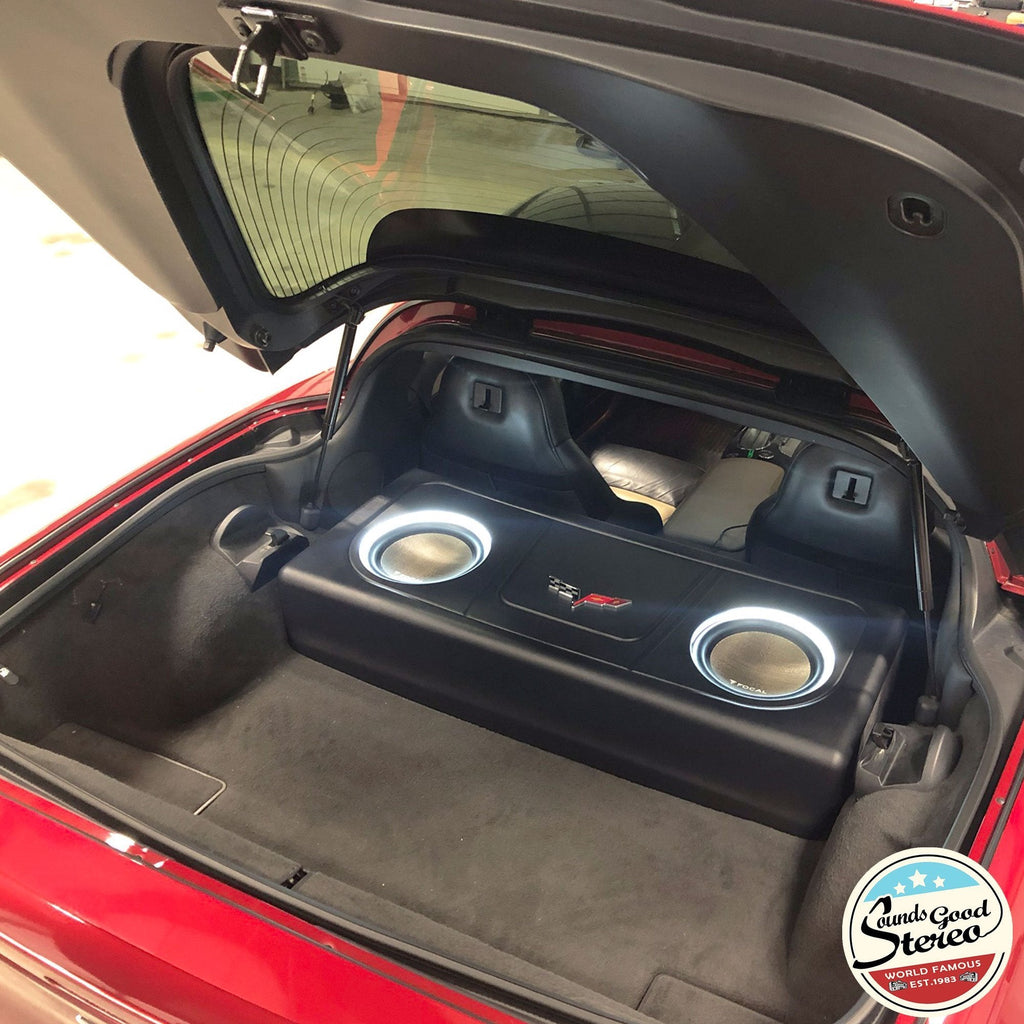 Custom Subwoofer Enclosure - Arc Audio "Arc" Package - Compatible with 2005-2013 Chevrolet Corvette (C6) - Arc Audio ARC,1-ohm