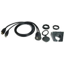 Load image into Gallery viewer, PAC 3' HDMI / USB Extension Cable w / Splash-Resistant Cover