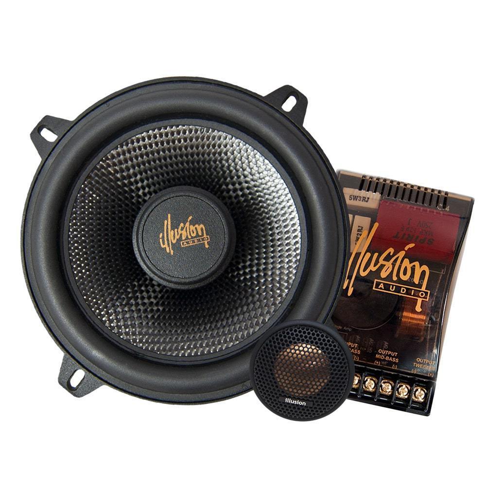 Illusion Audio Carbon C5 5.25" SQ Audiophile Component Speaker Kit