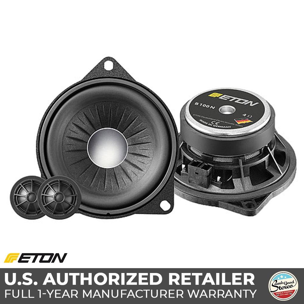 ETON B100N BMW Plug & Play 4-inch Component Speaker Kit