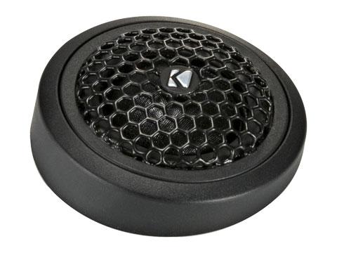 Kicker KST250 1-inch Tweeters with Four Included Mounting Options