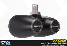 Load image into Gallery viewer, Kicker 45KMTDC65/45KMTDC65W Coaxial Tower System Speakers - Black