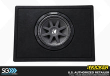 Load image into Gallery viewer, Kicker 43TC104 Comp Series 10-inch Thin Profile Loaded Subwoofer Enclosure - 4 Ohm Final