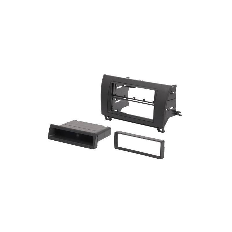 Best Kits BKTOYK967 Double Din Dash Kit for 2007-2013 Toyota Tundra and 2008-2020 Toyota Sequoia - Black