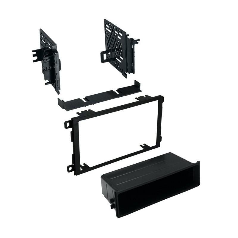 Best Kits BKGMK421 Gm Universal 1992-2012 with Oversized Radios Double-Din/Single-Iso with Pocket Kit