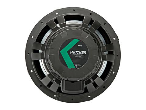 Kicker KM10 10-inch Marine Grade Subwoofers - Single 4 Ohm