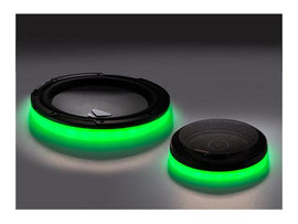 Kicker KLSR LED Marine Speaker Rings - 6.5-inch (Pair)