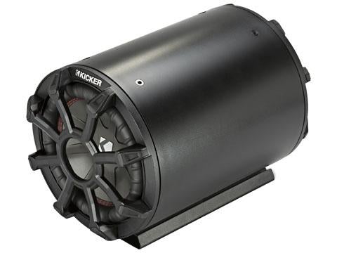 Kicker CWTB8 Loaded 8-inch Tube Style Passive Reflex Marine-Grade Enclosure - 2 Ohm Final