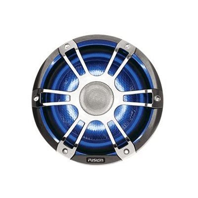 Fusion Marine 8.8" 330 WATT Coaxial Sports Chrome Marine Speaker with LEDs