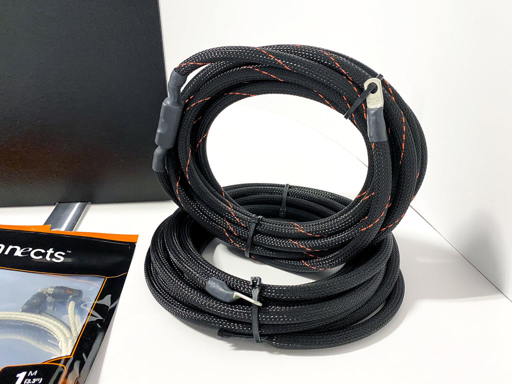 Dual Amplifier Bundle for 2015+ Ford F-Series Trucks (4-Gauge Wiring + Distribution + Custom Rack)