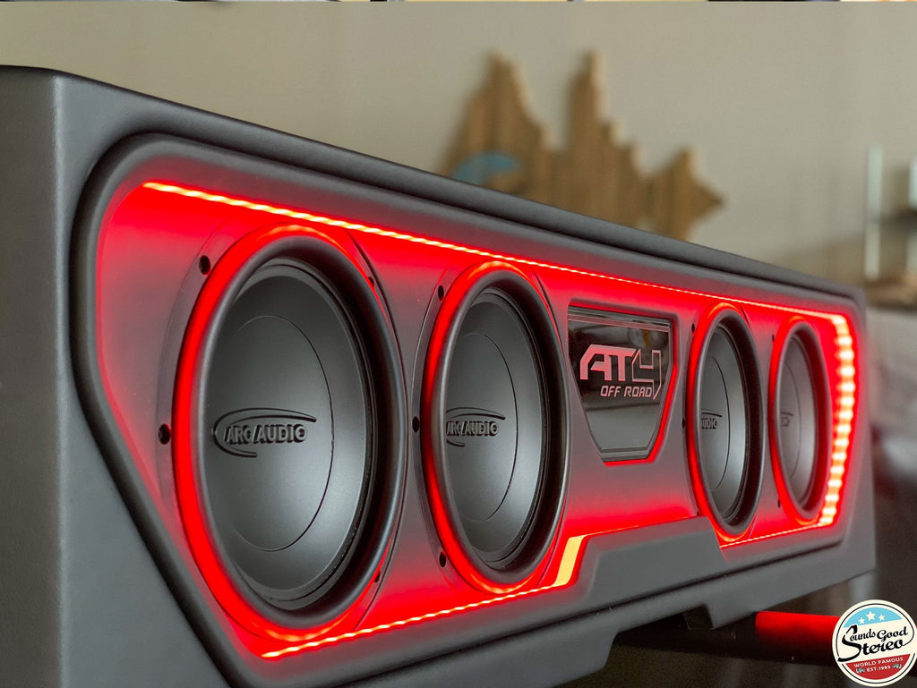 2019-2021 GMC Sierra - Chevrolet Silverado Custom Level 5 Subwoofer Enclosure Box - 2-Ohm Final