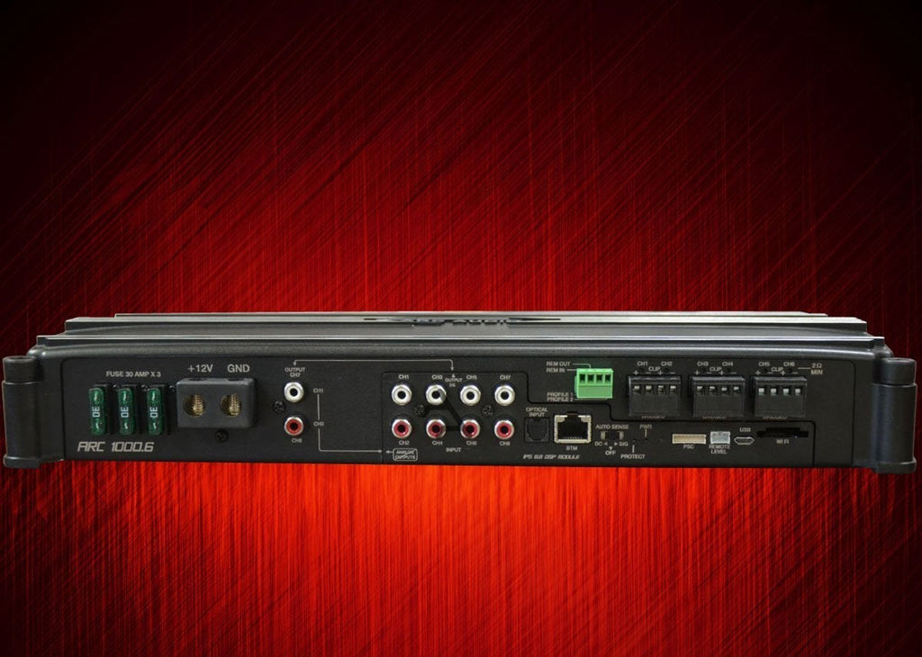 Arc Audio ARC Series 1000.6 Audiophile Grade 6ch Amplifier w/ Built-in DSP