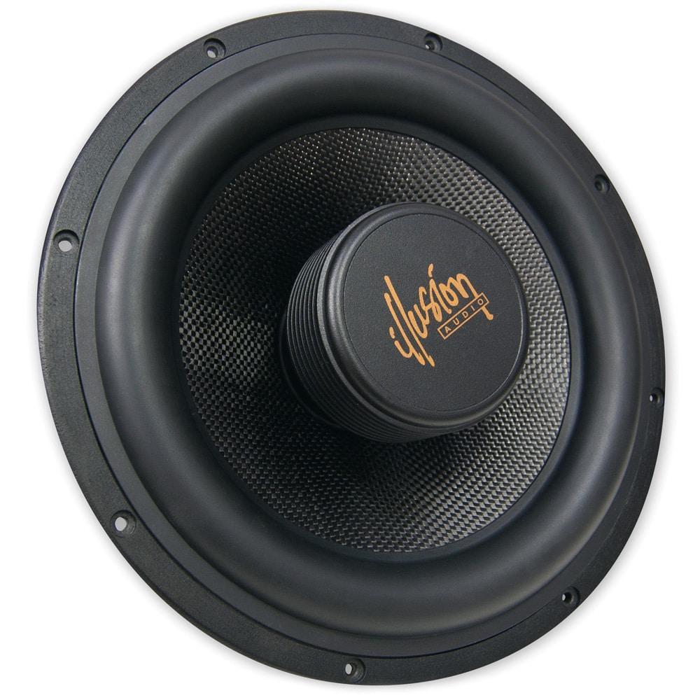 Illusion Audio Carbon C10 10" Shallow Mount Audiophile Sound Quality Subwoofer