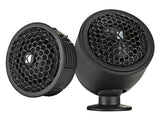 Kicker KST250 1-inch Tweeters with Four Included Mounting Options