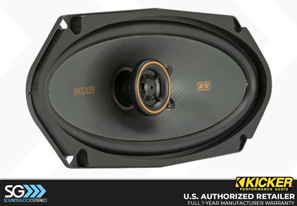 Kicker KSC4100 KS Series 4x10-inch 2-way Coaxial Speaker Kit
