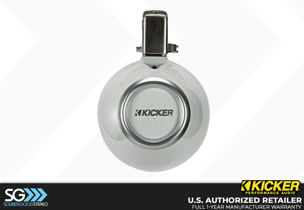 Kicker 45KMTC8/45KMTC8W  Coaxial Tower System Speakers - White