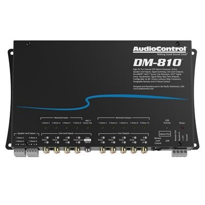 AudioControl DM-810 8x10 Channel Matrix DSP Processor
