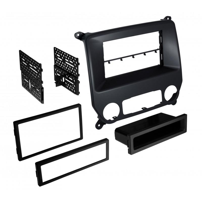 Best Kits BKGMK325BM 2014-2019 Silverado & Sierra Trucks Single Din or ISO w/Pocket or Double Din