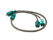 Load image into Gallery viewer, Kicker KMIY KM Series Y-Adapter Marine Signal RCA Cable