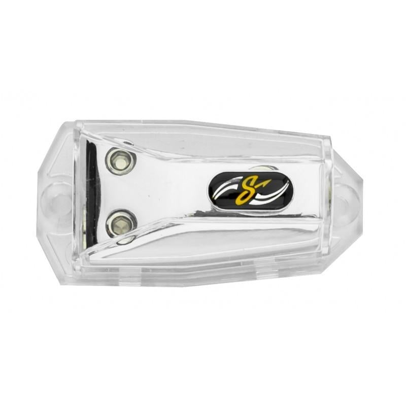 Stinger SHD20 HPM Series Power or Ground Distribution Block with Satin Chrome Finish