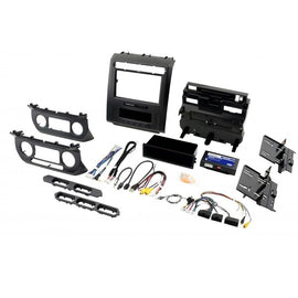 Best Kits BKRPK4-FD2101 Complete Radio Replacement Kit with Integrated Climate Controls for 2015-2020 Fords with 8” Display