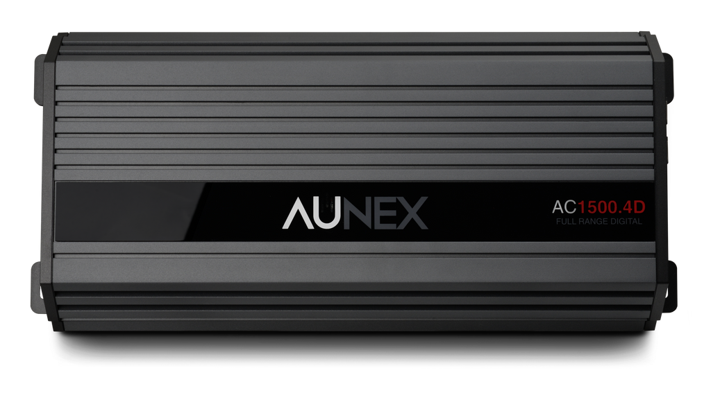 Aunex AC 1500.4D AC Series 1500wrms 4-Channel Compact Amplifier