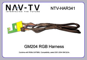 Nav-TV - NTV-HAR341 - RGB-GM204 Harness