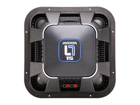Kicker Q-Class L7 Solo-Baric Square 15-inch High-Performance Subwoofer - Dual 2 Ohm