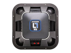 Kicker Q-Class L7 Solo-Baric Square 15-inch High-Performance Subwoofer - Dual 2 Ohm