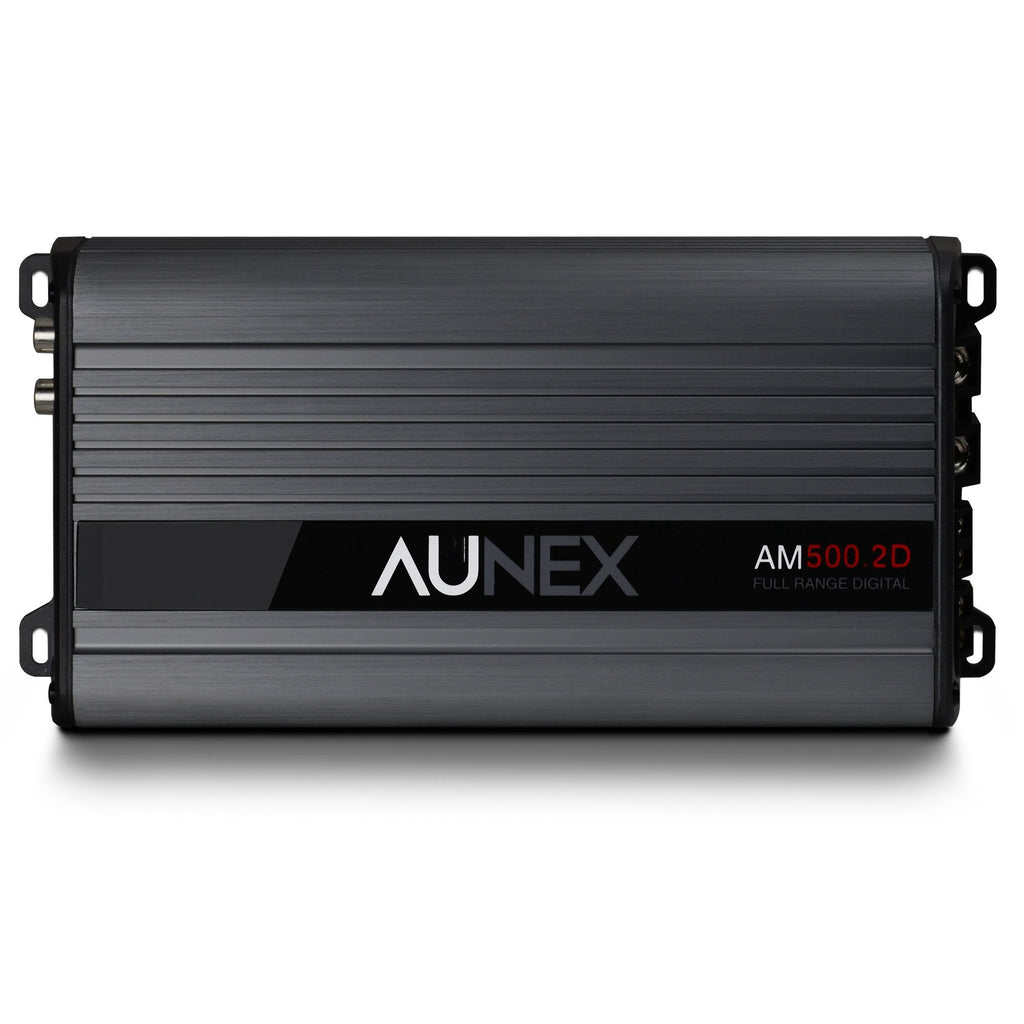 Aunex AM 500.2D AM Series Compact 500wrms 2-Channel Mini Amplifier