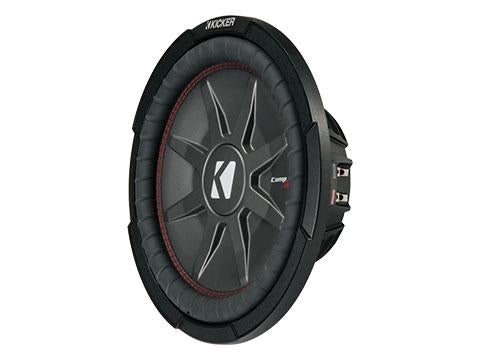 Kicker CWRT12 CompRT Series Shallow Mount 12-inch 500w Subwoofer - Dual 2 Ohm