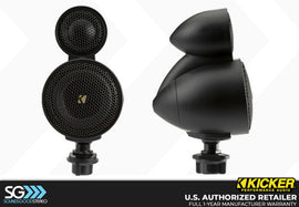 Kicker KSMT250 Dual Pod Component System w/ 2.5-Inch Mid and 1-Inch Tweeters