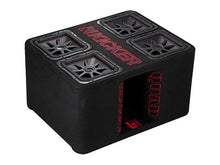 Load image into Gallery viewer, Kicker 47QL7R122 Quad L7R 12-inch Ported Loaded Enclosure - Dual 2 Ohm Terminals