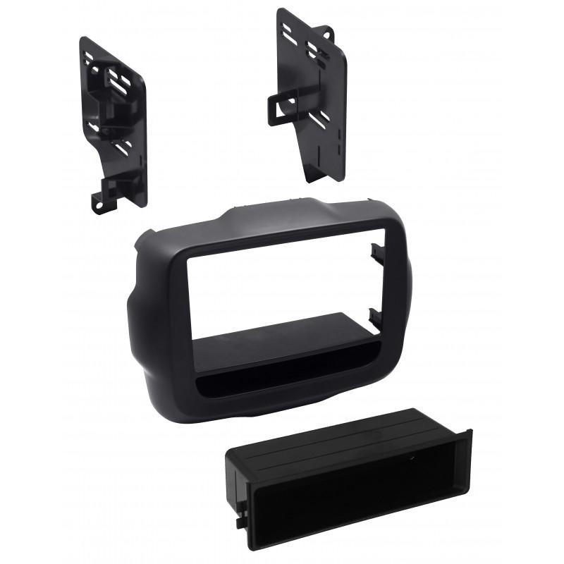 Best Kits BKCDK632 2015-2020 Jeep Renegade Single ISO w/Pocket or Double Din