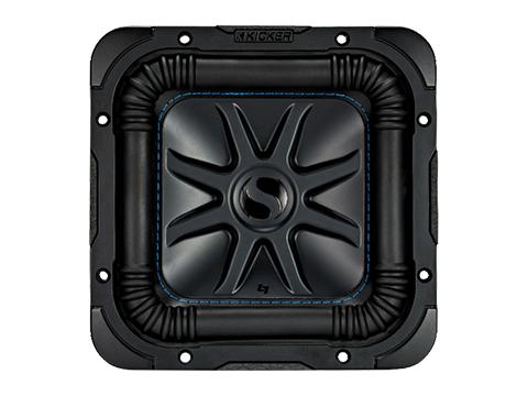 Kicker L7S8 Solo-Baric Square 8-inch High-Performance Subwoofer - Dual 2 Ohm