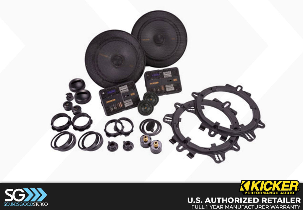 Kicker KSS650 2-way 6.5-inch High-Performance Component Kit