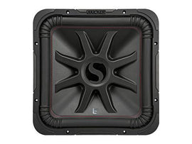 Kicker L7R15 High-Performance 15-inch Square Subwoofer - Dual 2 Ohm