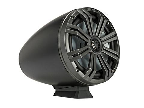 Kicker 46KMFC8/46KMFC8W Coaxial Tower System Speakers - Black