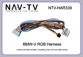 Nav-TV - NTV-HAR339 - BMW-V RGB Harness