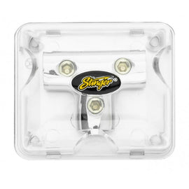 Stinger SPD511 PRO Series Power/Ground Distribution T-Block with Three 4 Gauge Inputs