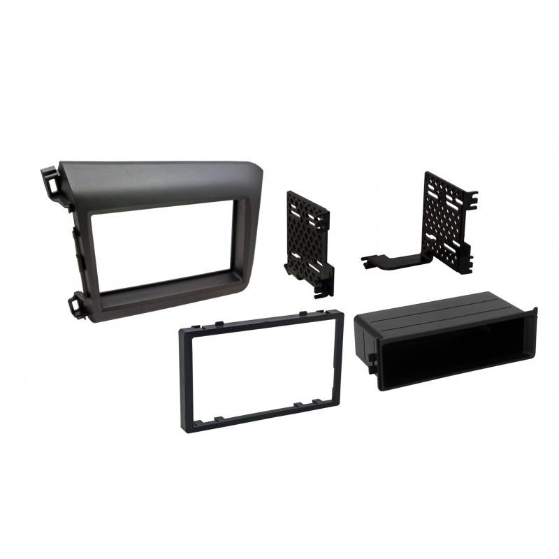Best Kits BKHONK837 2012 Honda Civic Single Din ISO w/Pocket or Double Din