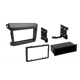 Best Kits BKHONK837 2012 Honda Civic Single Din ISO w/Pocket or Double Din