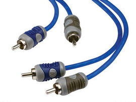 Kicker 46KI44 K-Series 13.10ft/4m 4-channel Balanced Twisted RCA Cable Interconnects
