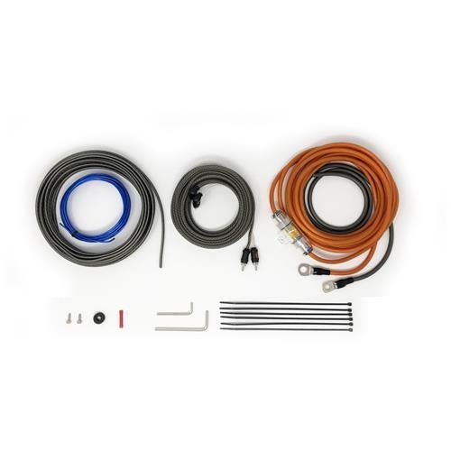 iConnects Pro Series 8AWG Complete Amplifier Installation Kit w/ RCA Cables - 1250 Watts