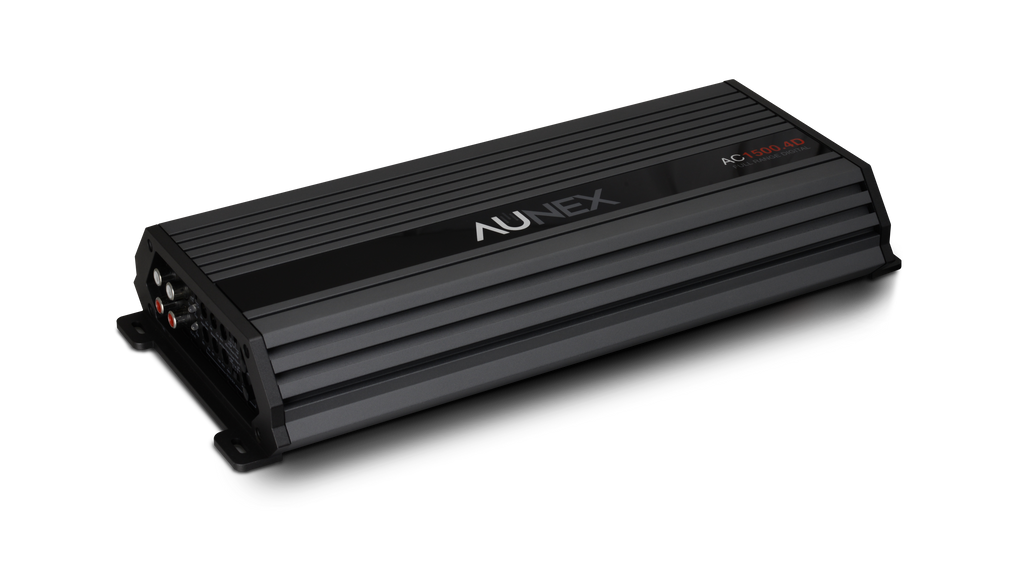 Aunex AC 1500.4D AC Series 1500wrms 4-Channel Compact Amplifier