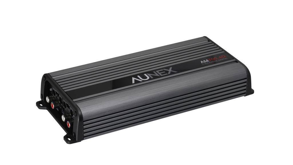 Aunex AM 700.4D AM Series Compact 700wrms 2-Channel Mini Amplifier