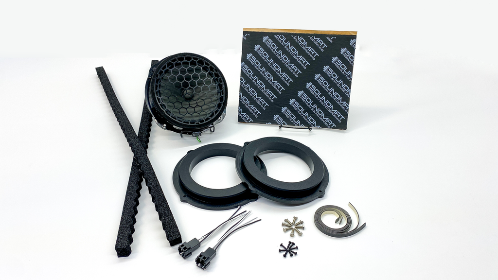 Lamborghini Huracan Custom Speaker Adapters - 6.5-inch - Complete Kit,Front 6.5-inch