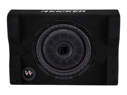 Kicker 48CVTDF122 Down-Firing 12" CompVT 2-Ohm Enclosure