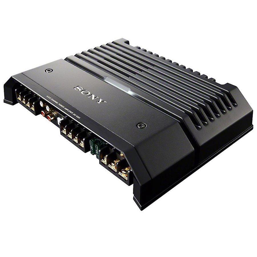 Sony XM-GS4 GS Series 4/3/2 Channel Hi-Res Amplifier (Black)