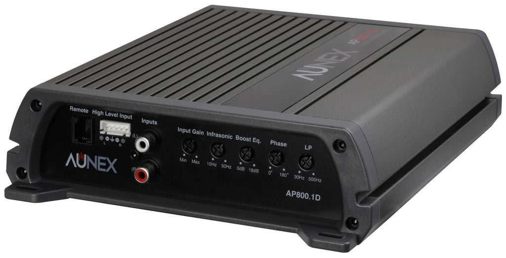 Aunex AP Series 800.1D Class D 1-Channel Mono-Block 800wrms Amplifier